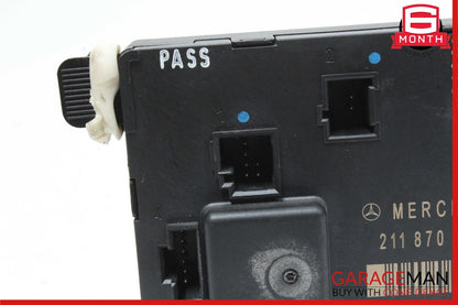 03-09 Mercedes W211 E350 E500 E550 Rear Right Side Door Control Module Unit OEM