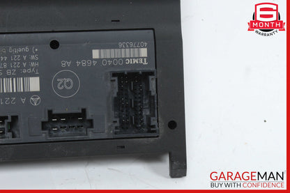 07-13 Mercedes W221 S550 S400 Front Left Driver Side Under Seat Control Unit OEM