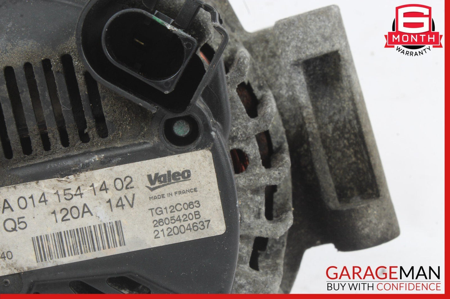 12-15 Mercedes R172 SLK250 C250 Generator Alternator 120 AMP 14V 0141541402 OEM