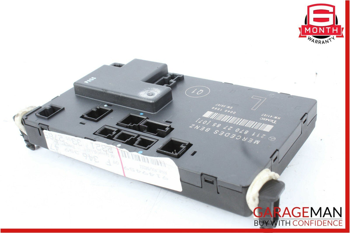 03-09 Mercedes E350 E320 Front Left Driver Side Door Controller Module