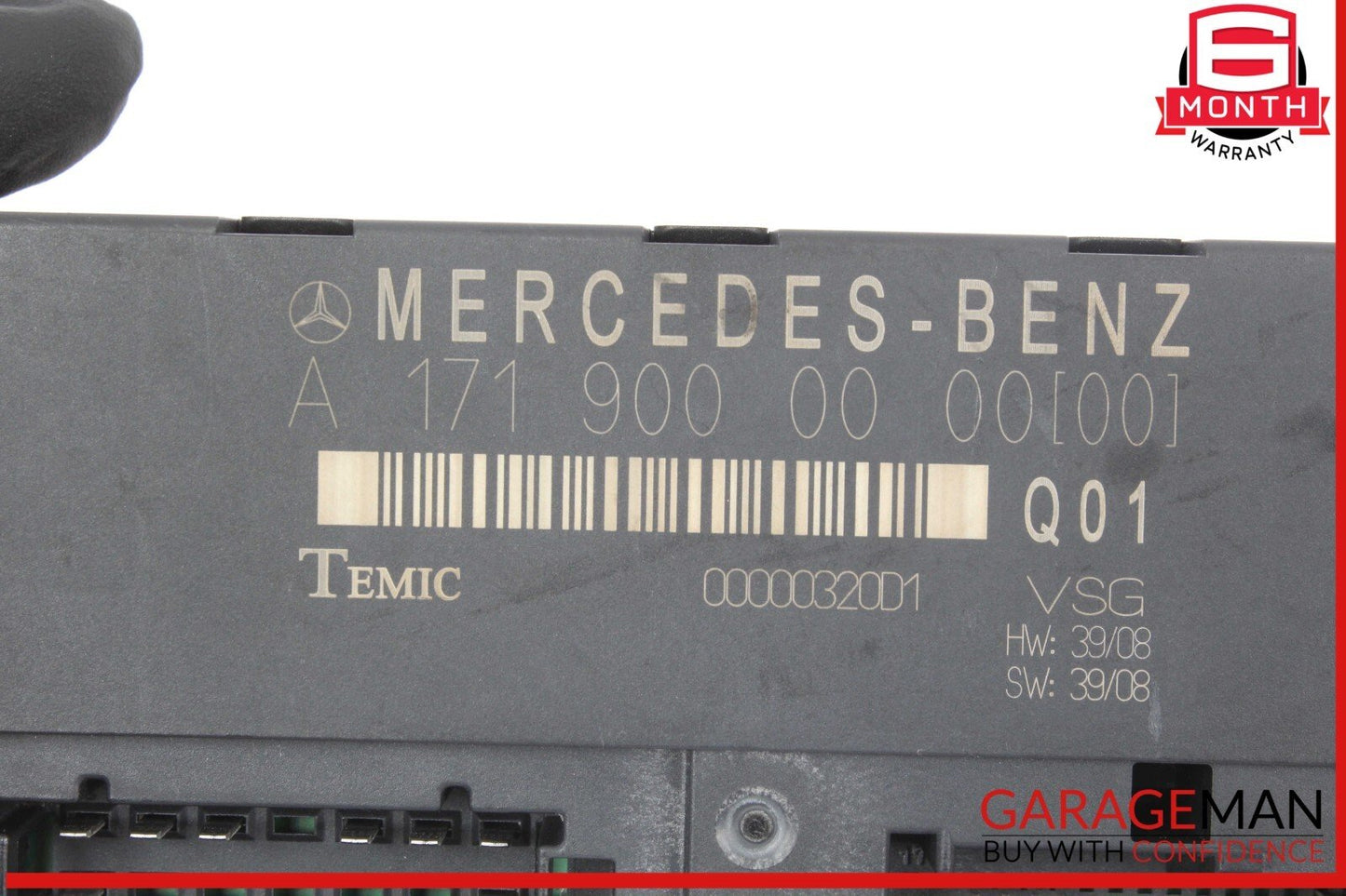 09-11 Mercedes R171 SLK300 Roof Convertible Top Control Module OEM