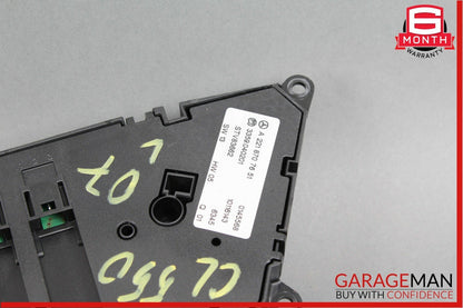 07-13 Mercedes W216 CL550 S550 Front Left Driver Seat Control Memory Switch OEM