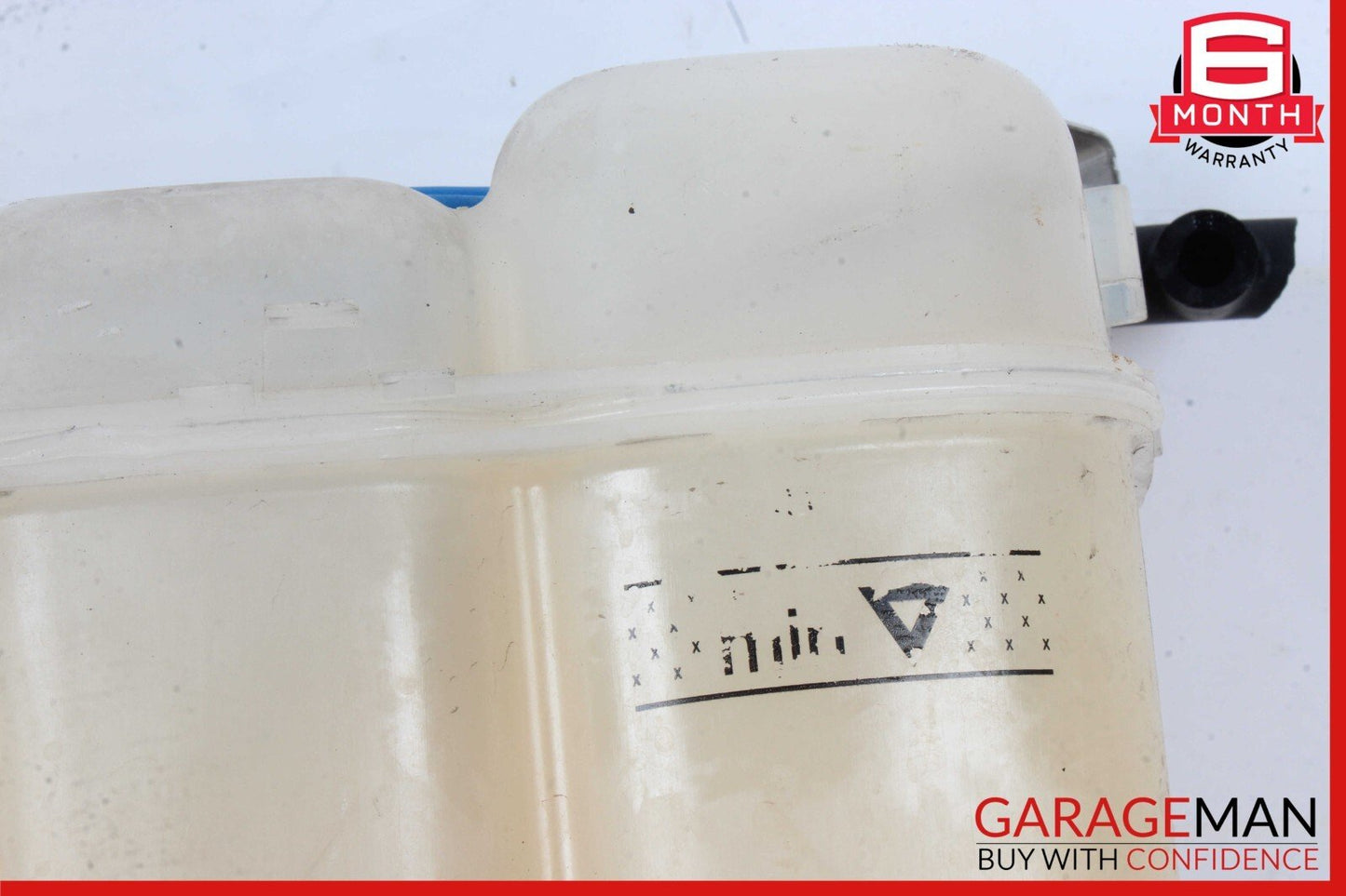 11-18 Porsche Cayenne 958 S Radiator Coolant Overflow Expansion Bottle Tank OEM