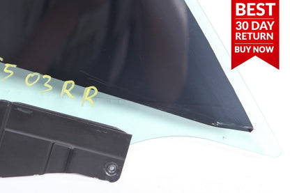 03-11 MERCEDES R230 SL55 AMG REAR RIGHT PASSENGER QUARTER WINDOW GLASS A74 OEM