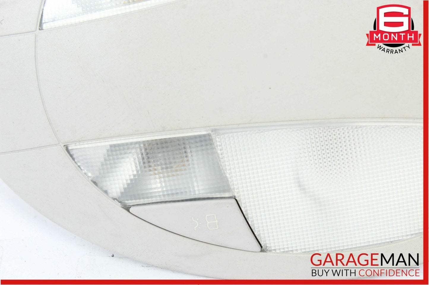 07-09 Mercedes W211 E350 E550 E63 AMG Rear Overhead Dome Light Reading Map Gray