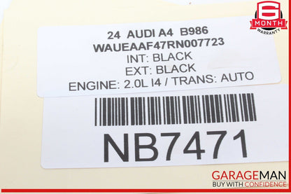 17-24 Audi A4 Quattro Front Right Passenger Side Window Regulator Motor OEM