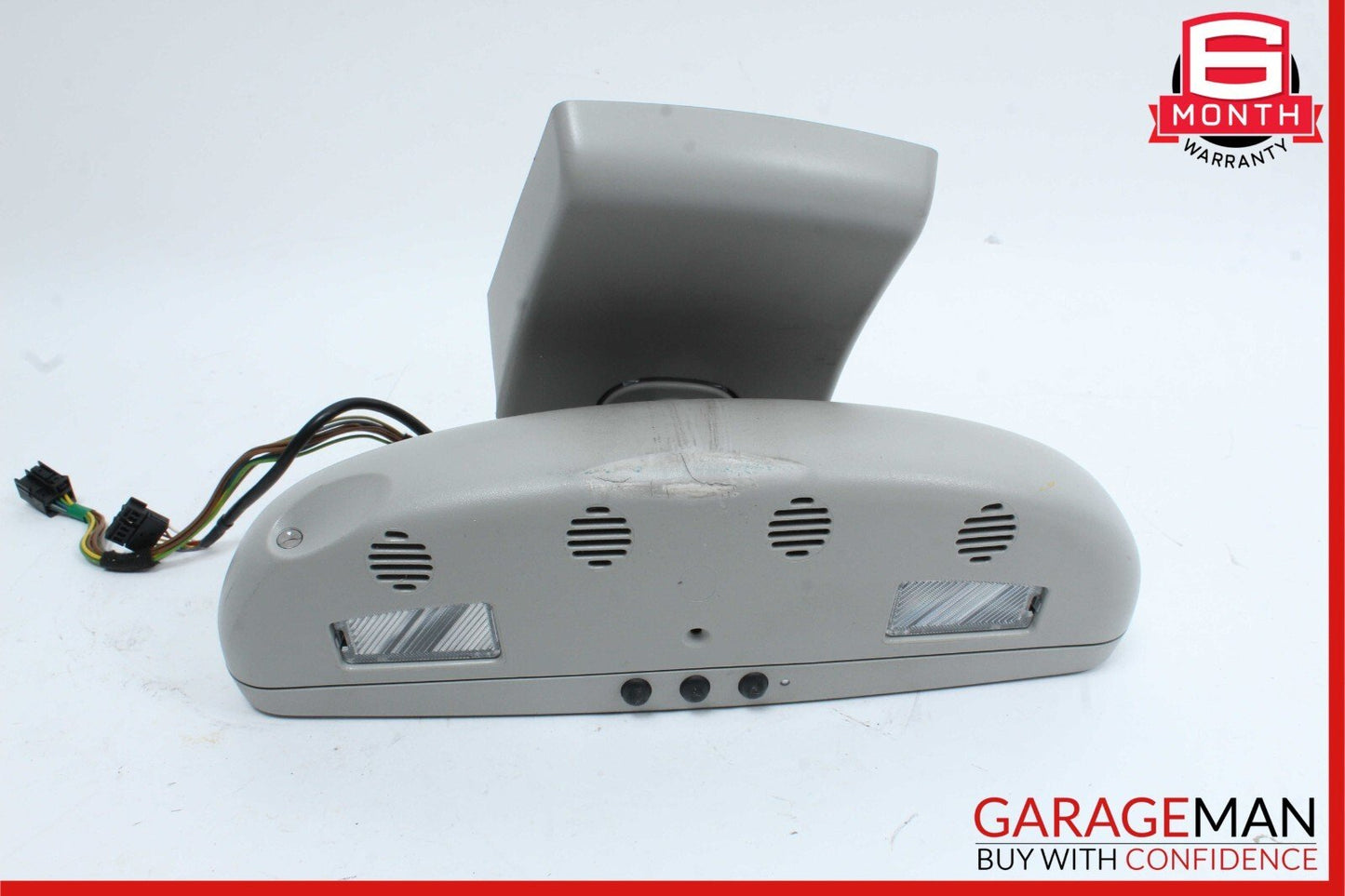 07-09 Mercedes W221 S550 Interior Top Upper Rear View Inside Dim Mirror Gray