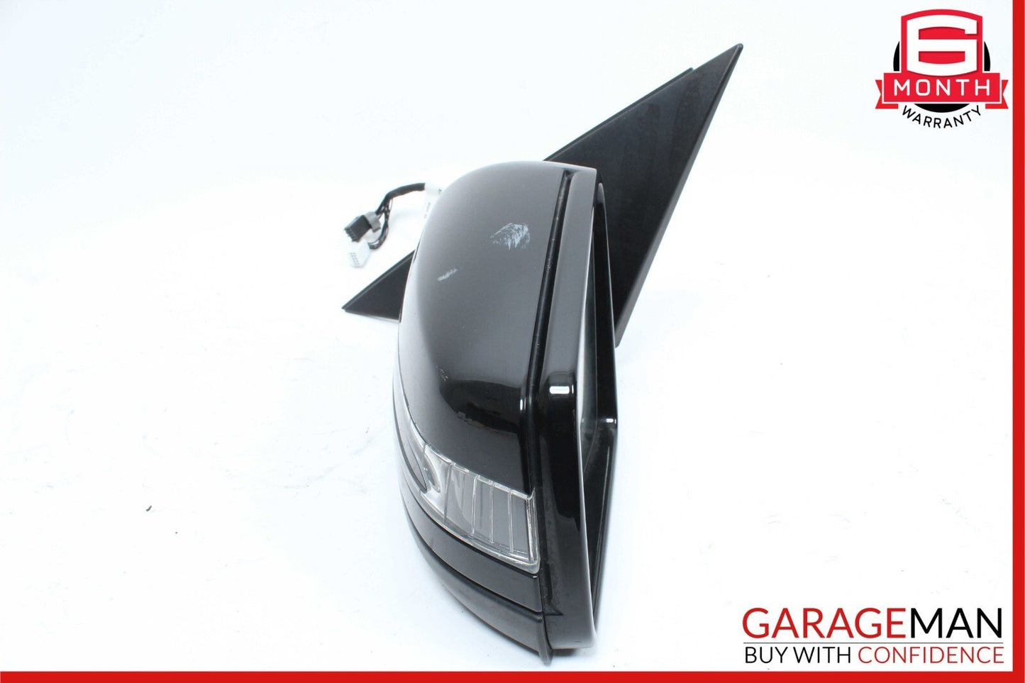 12-14 Mercedes W204 C250 C350 Front Left Side Mirror Rear View Door Black