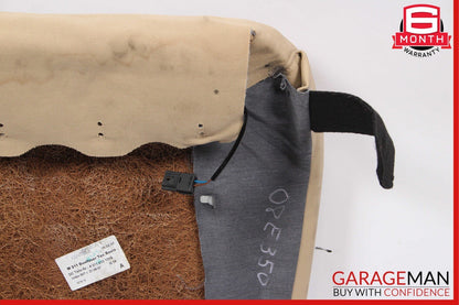 07-09 Mercedes W211 E320 Front Right / Left Top Upper Seat Cushion Cover Brown