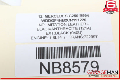 08-18 Mercedes W204 C250 E350 E400 Front Right Side Door Control Module Unit OEM