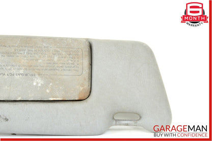 90-02 Mercedes R129 500SL SL500 Front Right Side Sun Visor Sunvisor Shade Gray