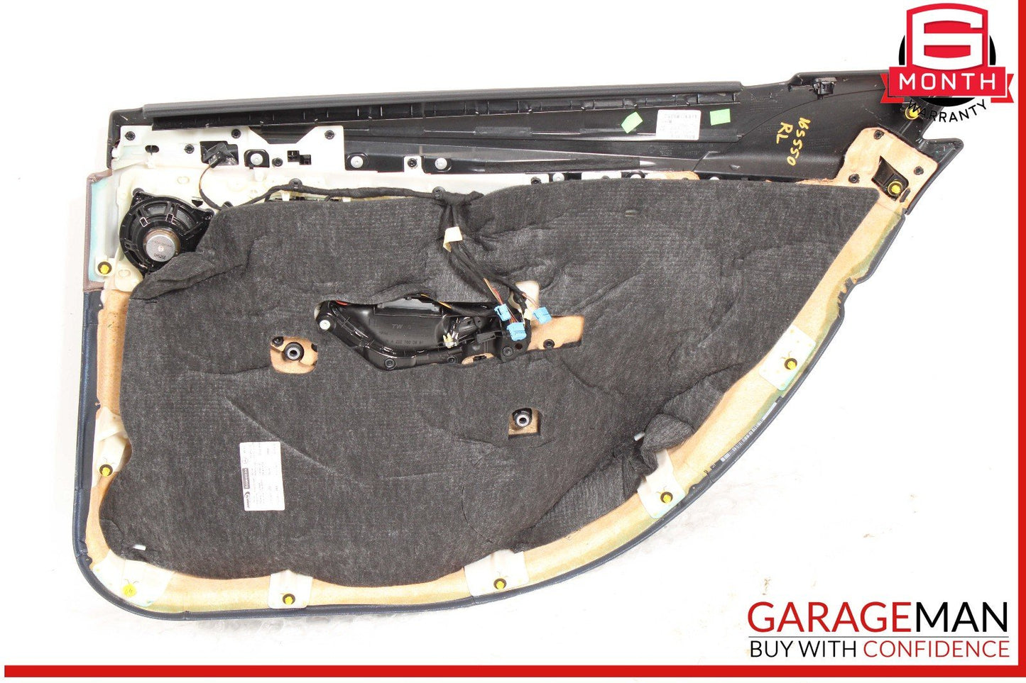 14-20 Mercedes W222 S550 S450 S600 Rear Left Driver Side Door Panel OEM