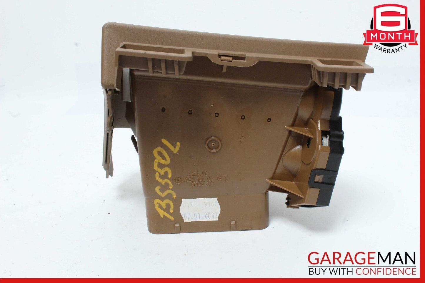 07-14 Mercedes S500 S550 CL550 Front Left Side Dash AC A/C Air Vent Trim Brown