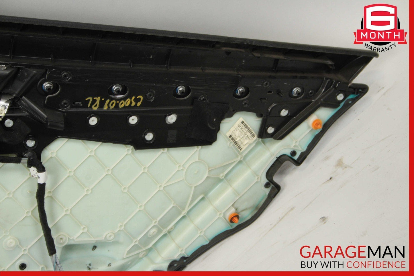 08-11 Mercedes W204 C300 Rear Left Driver Side Interior Door Panel Black OEM