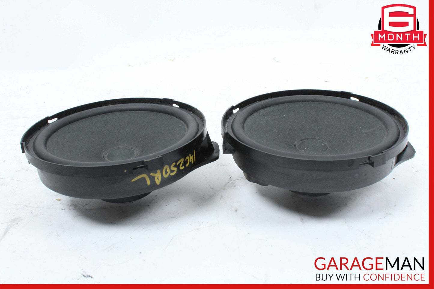 08-14 Mercedes W204 C250 C300 Rear Right & Left Side Door Sound Speakers Set OEM