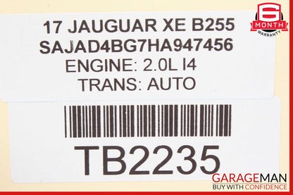 17-19 Jaguar XE Rear Left Door Window Regulator Motor OEM