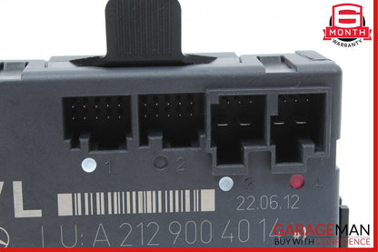 08-18 Mercedes C250 E400 SLK250 E350 Front Left Side Door Control Module Unit