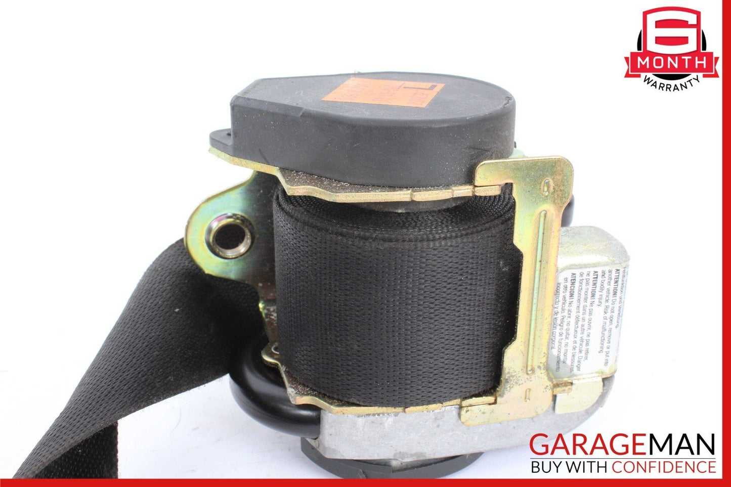 97-04 Mercedes R170 SLK230 SLK320 Front Left Side Seat Belt Seatbelt Black