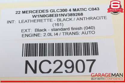 16-22 Mercedes X253 GLC300 4MATIC Front Left Side Door Heater Control Switch OEM