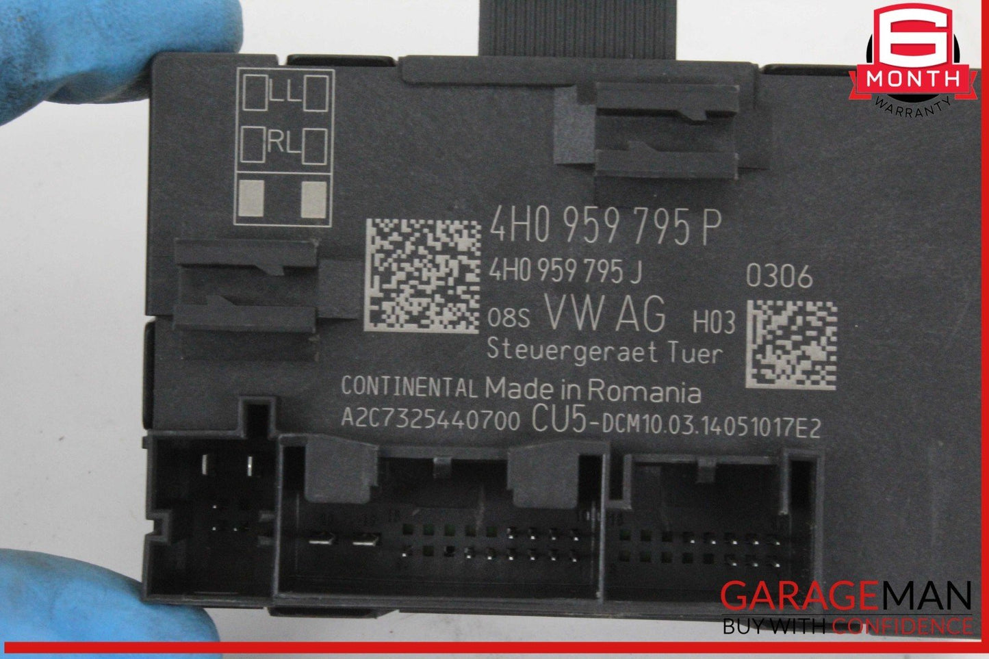 11-18 Porsche Panamera 970 E-Hybrid Rear Left or Right Side Door Control Module