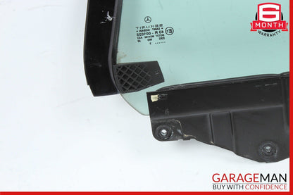 03-11 Mercedes R230 SL500 SL55 AMG Rear Right Side Door Quarter Window Glass OEM