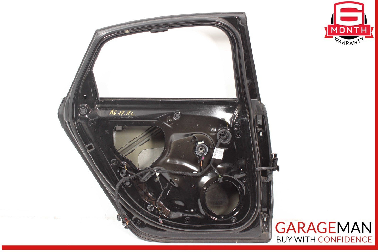 12-18 Audi A6 Rear Left Driver Side Exterior Door Shell Frame Panel OEM
