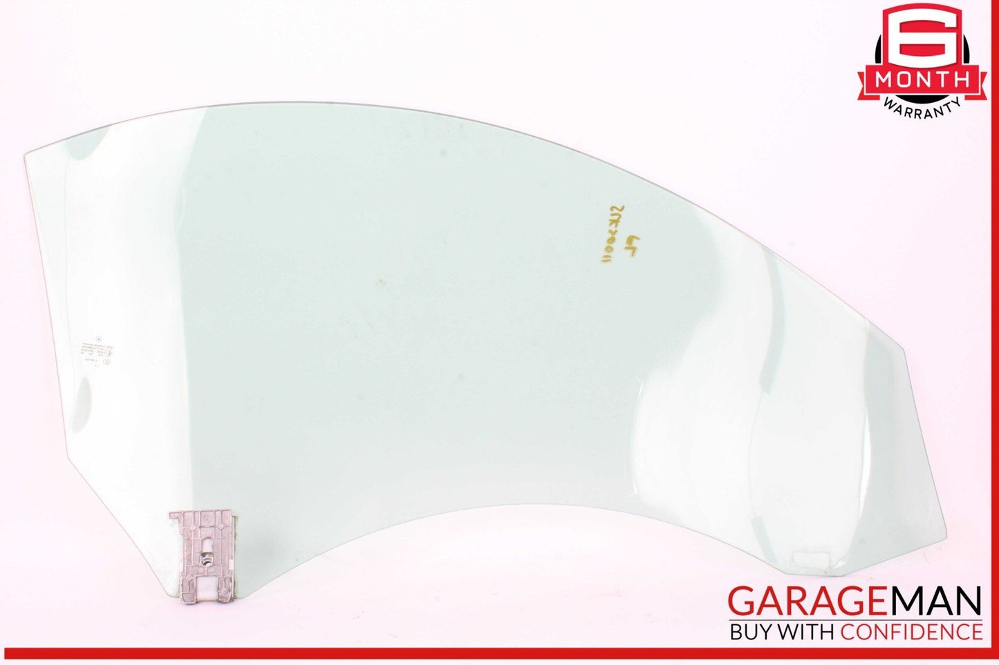 05-11 Mercedes R171 SLK300 Front Left Driver Side Door Window Auto Glass OEM