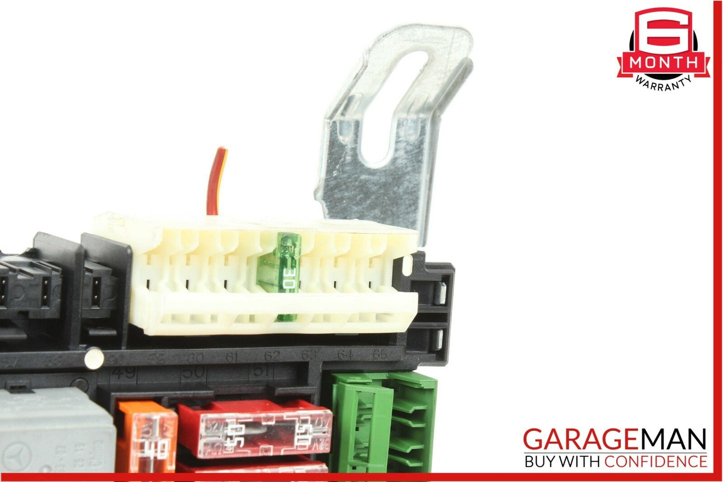 12-14 Mercedes W204 C250 C350 Rear SAM Fuse Box Relay Module Assembly OEM