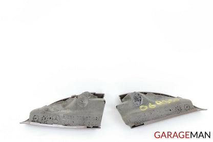 06-10 Mercedes W251 R350 Left & Right Side Door Corner Tweeter Speaker Set Brown