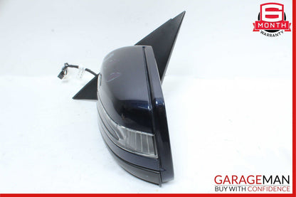 12-14 Mercedes W204 C250 C300 Front Left Side Mirror Door Rear View Blue OEM