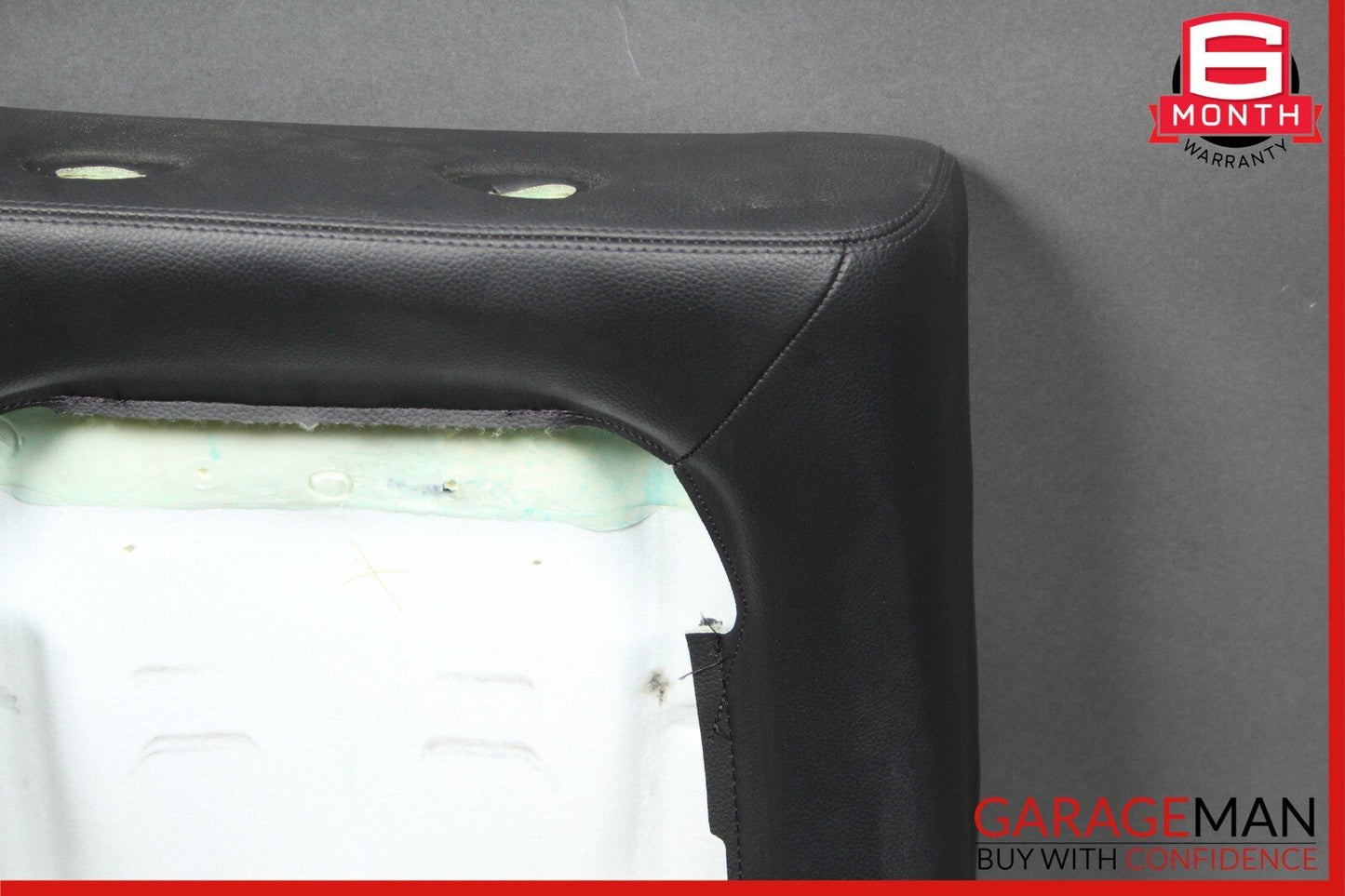 10-16 Mercedes W212 E350 E250 Front Left Side Top Upper Seat Cushion Cover Black