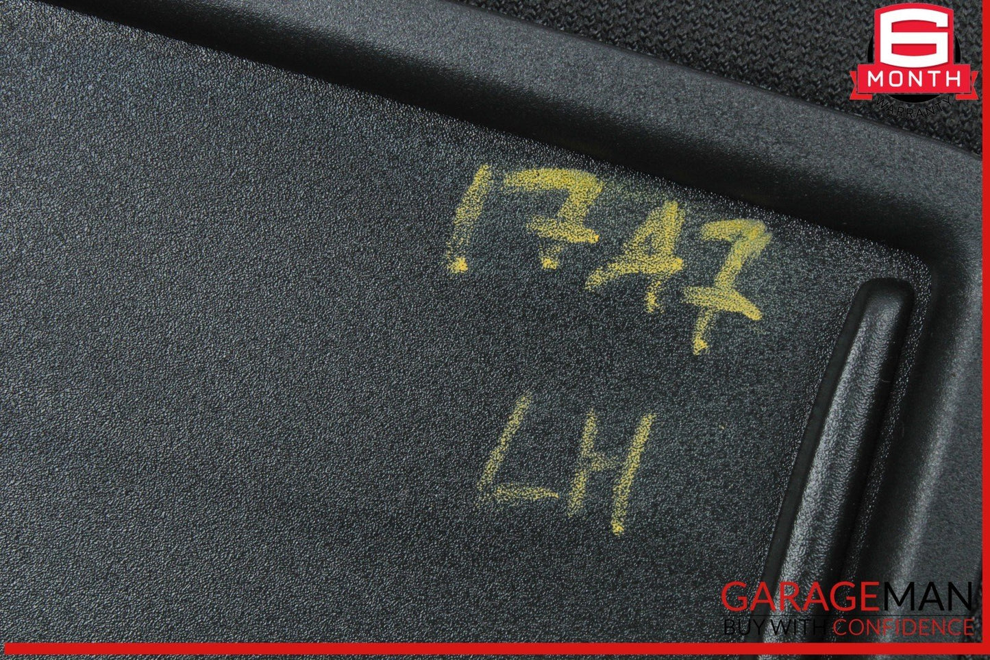 16-18 Audi A7 A6 Front Left Driver Side Sun Visor Sunvisor Black 4G0857551M OEM