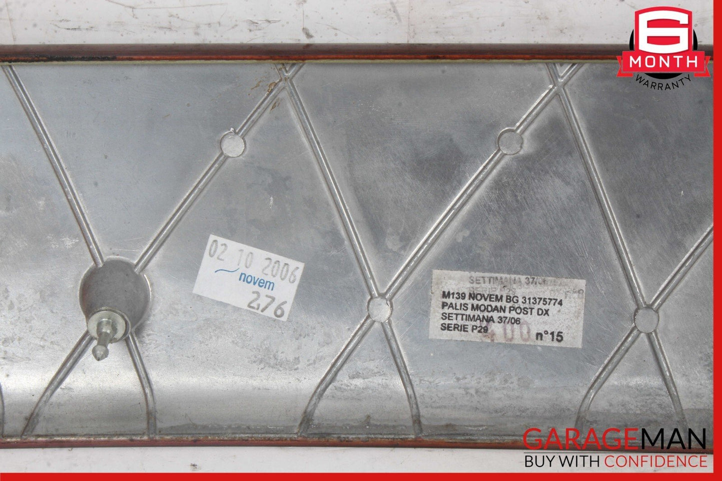 03-13 Maserati Quattroporte M139 Rear Right Side Door Panel Trim Panel Wood OEM