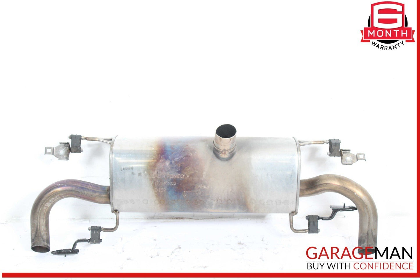 17-23 Alfa Romeo Stelvio Giulia 2.0L Rear Exhaust Muffler System 1936406000 OEM