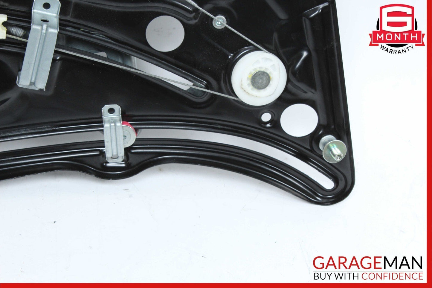 10-16 Mercedes E350 E550 Coupe Rear Left Door Window Regulator Frame w/o Motor