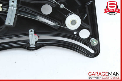 10-16 Mercedes E350 E550 Coupe Rear Left Door Window Regulator Frame w/o Motor