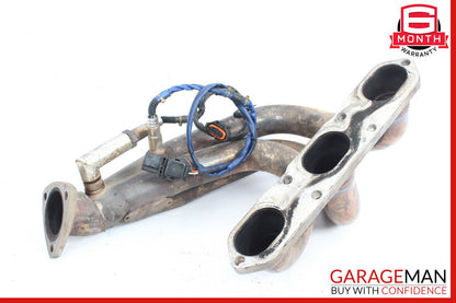 05-06 Porsche Boxster 987 3.2L Left Side Exhaust Manifold Header Pipe OEM