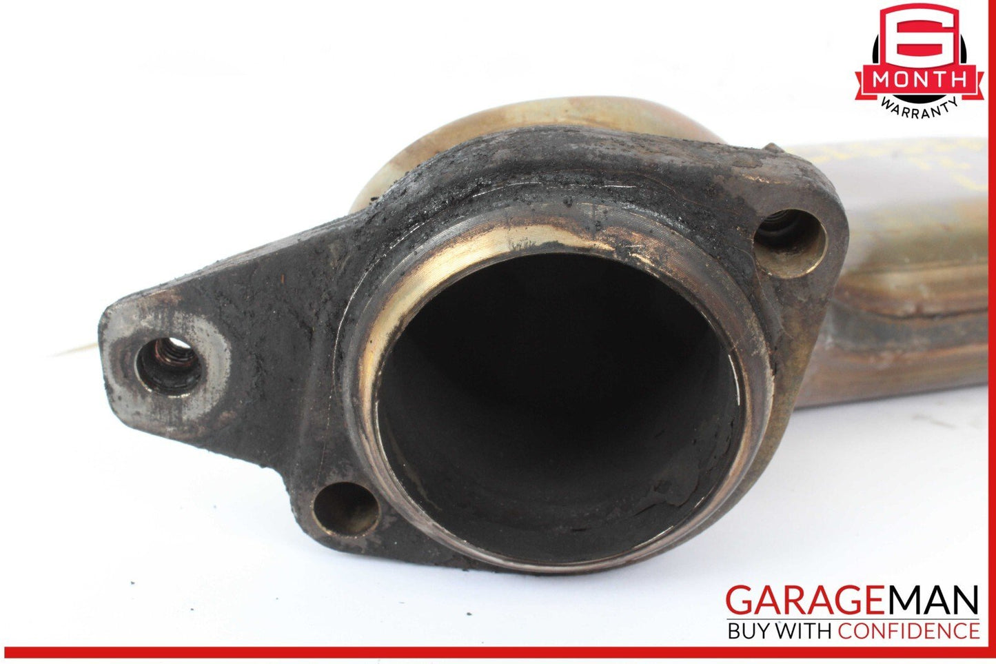 12-18 Mercedes W218 CLS550 4.6L Left Exhaust Pipe Adapter 2781400908 OEM