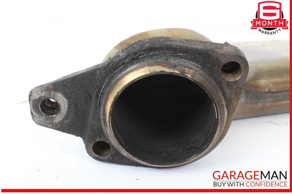 12-18 Mercedes W218 CLS550 4.6L Left Exhaust Pipe Adapter 2781400908 OEM