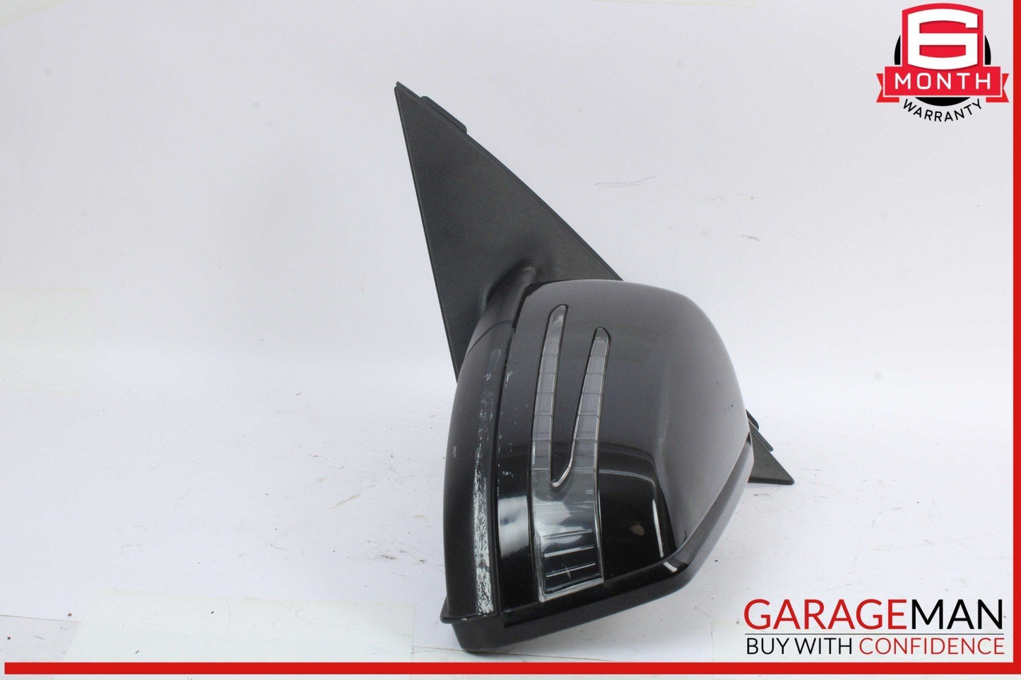 12-15 Mercedes W204 C250 Front Left Side Door Rear View Mirror w/ Blind Spot OEM