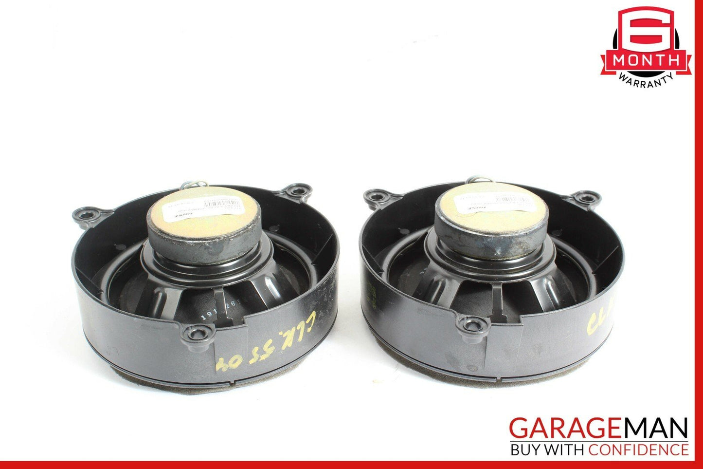 03-09 Mercedes W209 CLK55 AMG C350 Rear Door Audio Sound Speaker Set of 2 Pc