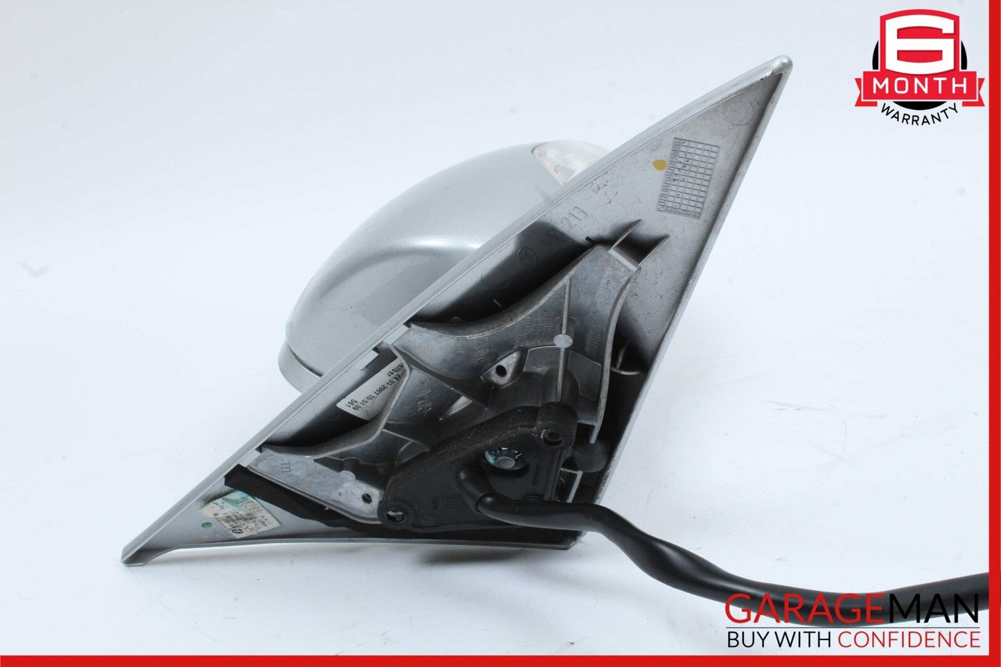 07-09 Mercedes W216 CL550 Front Left Side Mirror Rear View Door Iridium Silver
