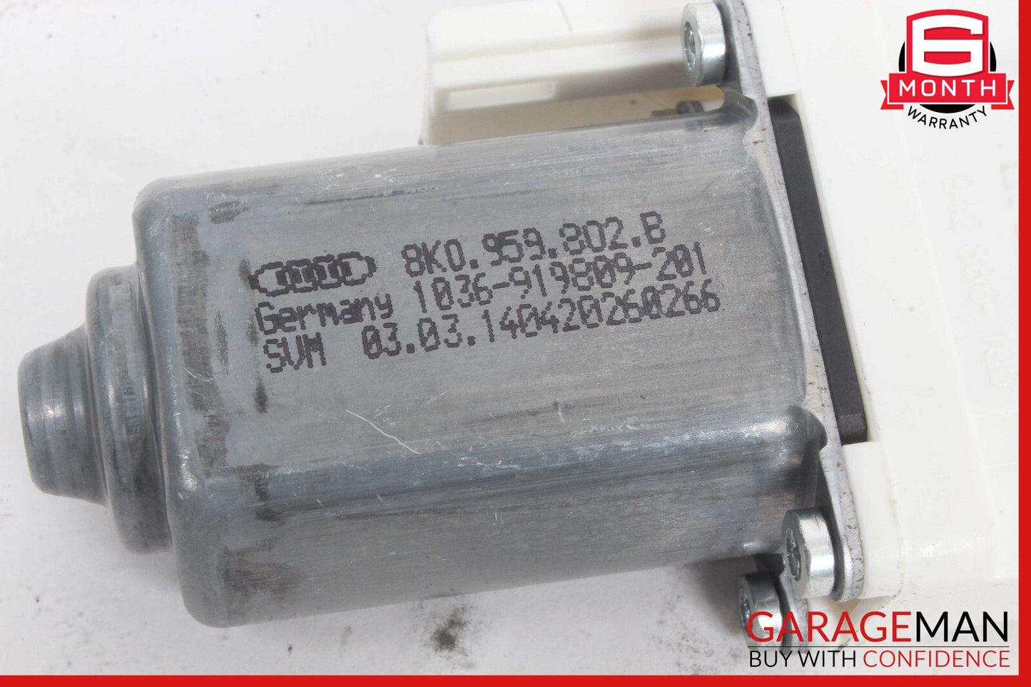 11-17 Porsche Cayenne 958 Front Right Side Door Window Regulator Motor Unit