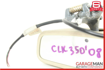 07-09 Mercedes W209 CLK350 CLK550 CLK63 AMG Interior Rear View Mirror Beige OEM