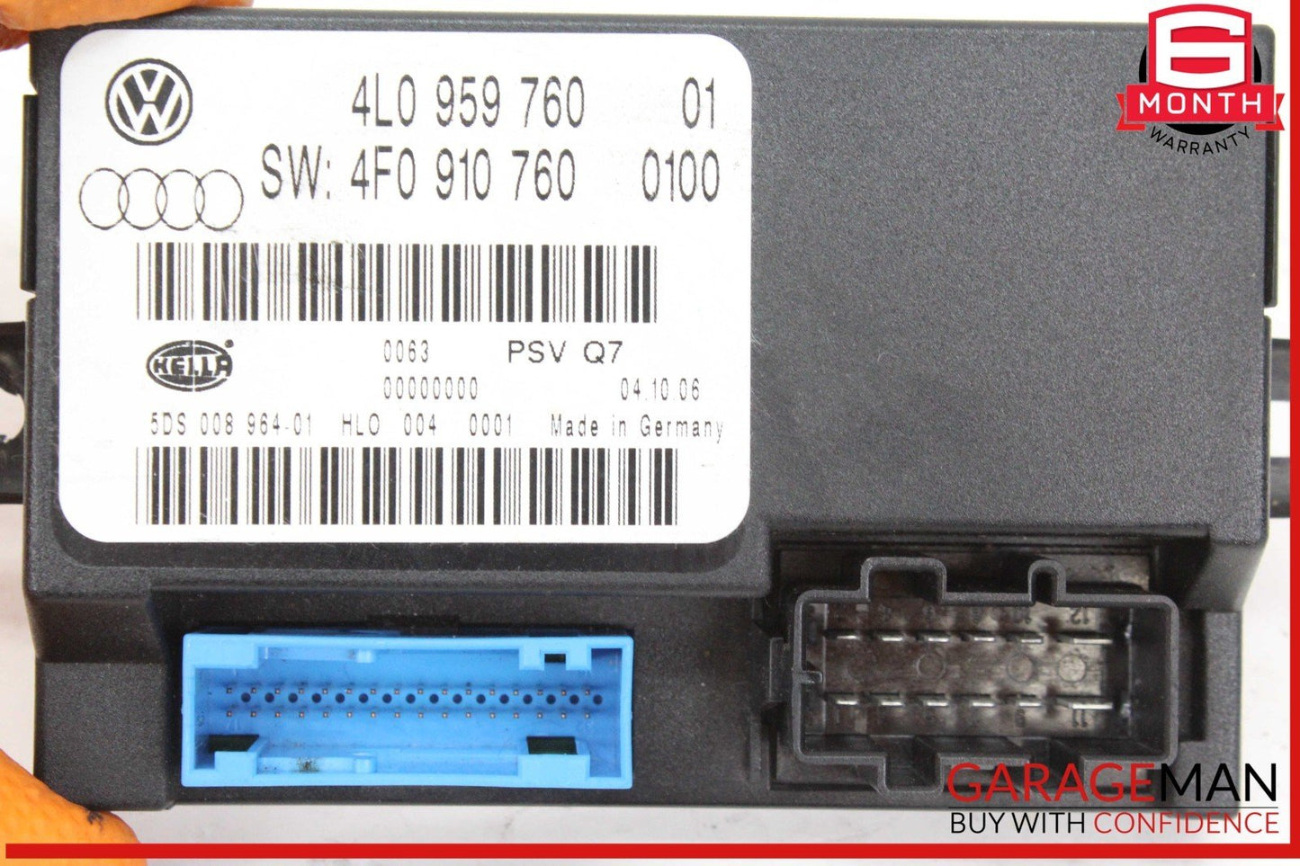 07-09 Audi Q7 Front Left Driver Side Seat Memory Control Module Unit OEM