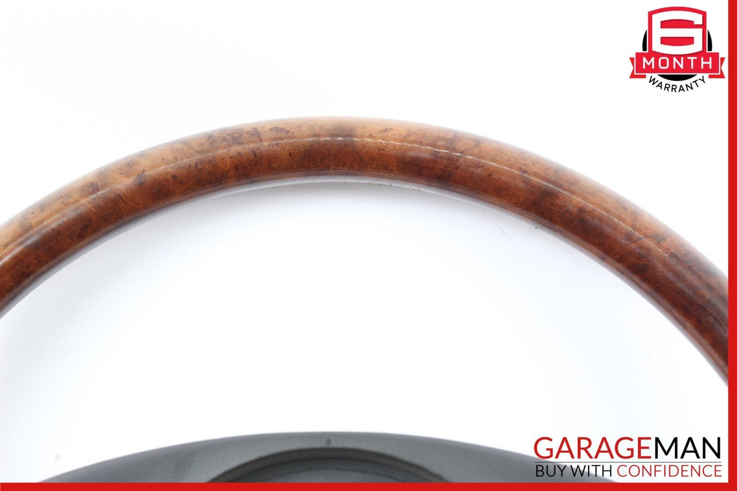 07-10 Mercedes W216 CL550 S550 4 Spoke Steering Wheel With Paddle Shifters Wood