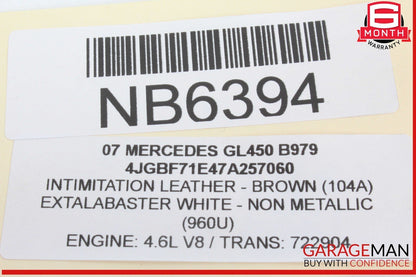07-13 Mercedes X164 GL450 GL550 Voice Language Communication Control Module Unit