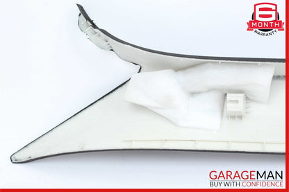 11-18 Porsche Cayenne 958 S Right Side Fairing Upper Pillar Trim Cover Black OEM