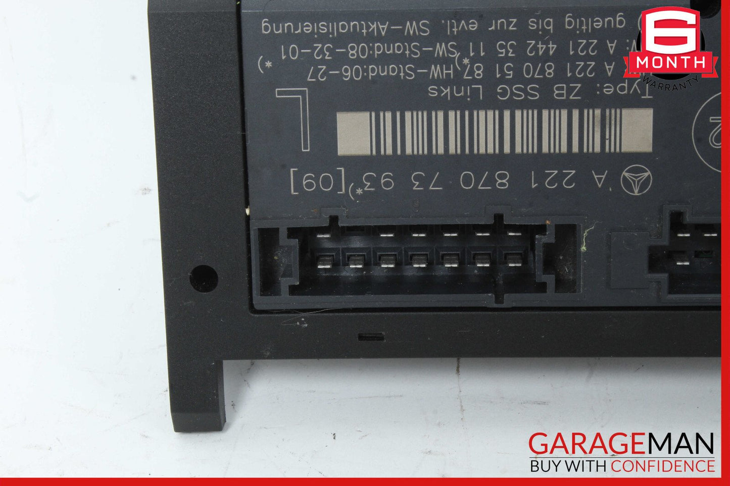 07-13 Mercedes W221 S550 S63 Front Left Driver Side Under Seat Control Unit OEM