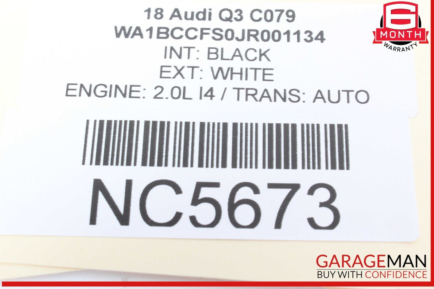 15-18 Audi Q3 Rear Right or Left Side Upper Control Arm 5Q0505323C OEM